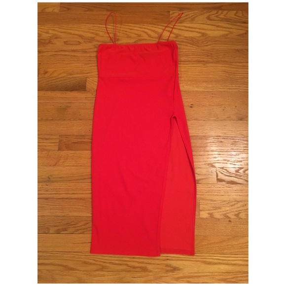 Thigh-High Split Dress - Picture 2 of 7